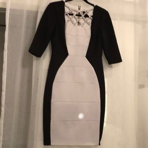 3 for $15 ☀️Jax light grey and black dress